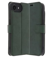 iPhone 16E Kılıf Trend S Plus Kapaklı Kılıf - Yeşil