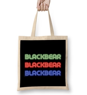 Blackbear Blackbear Blackbear Bez Çanta Uzun Saplı