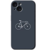 İphone 15 Plus Kılıf HD Desen Baskılı Kılıf - Bike