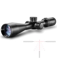 HAWKE Frontier 30mm SFP 2.5-15x50 SF IR (Mil Pro 10x) Yivli Tüfek Dürbünü 18421