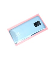 Tkgz Xiaomi Redmi NOTE 9S Arka Kapak Batarya Kapağı (Cam Kamera Camı) Gri