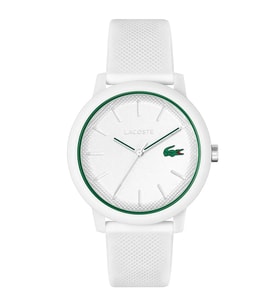LACOSTE LAC2011169 BEYAZ SİLİKON KORDON UNISEX KOL SAATİ