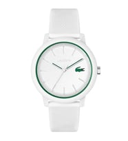 LACOSTE LAC2011169 BEYAZ SİLİKON KORDON UNISEX KOL SAATİ