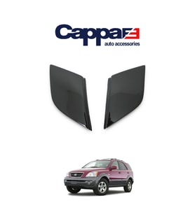CAPPAFE KIA Sorento Ön Kaput Koruyucu Rüzgarlık Eki 2 Prç Parlak Siyah 2002-2006