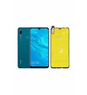 Huawei P Smart 2019 Fiber Nano Cam Ekran Koruyucu Siyah