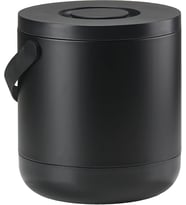 Circular Çöp Kovası, Çap: 31,5 x 31 cm - 15 Litre, Siyah