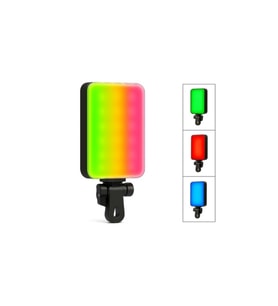 Taşınabilir Mini RGB LED Selfie Işığı, Canlı ve Parlak Fotoğraflar İçin