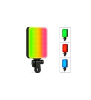 Taşınabilir Mini RGB LED Selfie Işığı, Canlı ve Parlak Fotoğraflar İçin