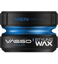 Saç Şekillendirici Wax Tüm Saç Tipleri Ekstra Tutuş, Islak ve Parlak Görünüm Neme Dayanıklı AQUA Baller 150 ml