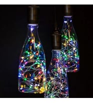 Pilli Yılbaşı Çam Ağacı Ev Süsleme Ledi  3m 28 Adet Ledli Işıklandırma RGB Led  Işık