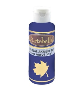 Koyu Mavi Akrilik Boya Artebella Koyu Mavi Akrilik Boya 3013 Koyu Mavi 130 ml (Karışık)