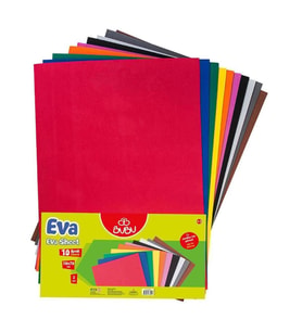 Bu-Bu Eva 50x70 CM 10 Karışık Renk Eva