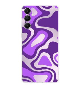 PrintiFy Samsung A05s Uyumlu Köşe Korumalı Renkli Desen Tasarımlı Şeffaf Silikon Kılıf