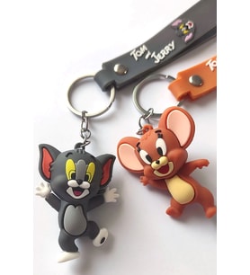 Tom Ve Jerry 3D Çift Anahtarlık 2 Adet