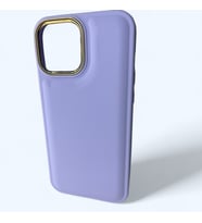İphone 13 Pro Max Lansman Kaliteli Silikon Telefon Kılıfı (Mor)