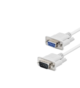 RS232 Seri Port Bağlantı Kablosu 1.5 M - Beyaz HDX7801