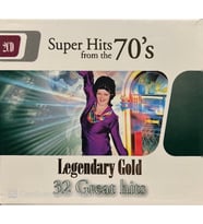 (Plak Değildir CD dir) CD Super Hits From The 70's Double CD (Karışık)