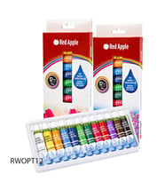 Red Apple Su Bazlı Yağlı Boya 12 Renk x 12 ml 
