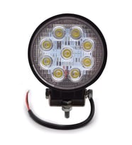 9 Ledli Yuvarlak Far 12V-80V