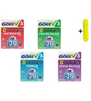 Nitelik 5.Sınıf Görev Matematik Fen Türkçe Sosyal 36 Haftalık Çalışma Föyleri