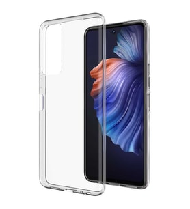 Tecno Camon 18 Kılıf Zore Süper Silikon Kılıf (Renksiz)