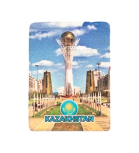 Kazakistan Temalı Taş Magnet (Karışık)