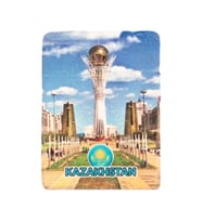 Kazakistan Temalı Taş Magnet (Karışık)