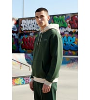 Erkek Kapüşonlu Düşük Kol Uzun Kol Nakışlı Sweatshirt Fonksiyonel Dayanıklı Kaliteli Rahat