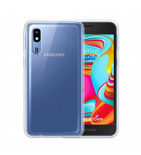 Samsung Galaxy A2 Core Ultra İnce Silikon Kılıf Şeffaf