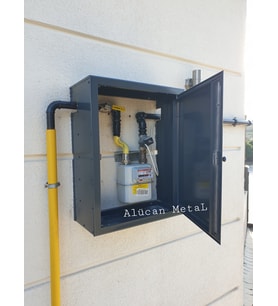 Elektrik Su, doğalgaz için Pano dolabı, Alüminyum Müdahale kapağı (ölçüye göre üretim)