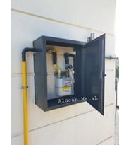 Elektrik Su, doğalgaz için Pano dolabı, Alüminyum Müdahale kapağı (ölçüye göre üretim)