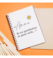 Anne Tasarımlı Defter