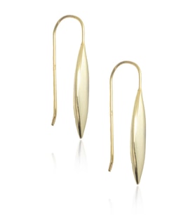 Gold Badem Model 925 Ayar Gümüş Küpe