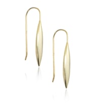 Gold Badem Model 925 Ayar Gümüş Küpe