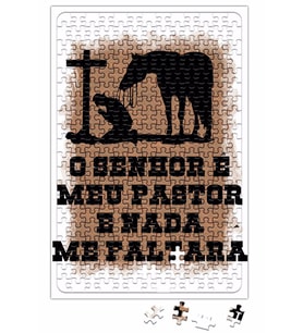 O Senhor Meu Pastor Puzzle 240 Parça Yapboz