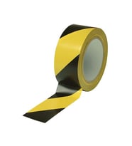 SARI SİYAH YER İŞARETLEME BANDI 5 CM