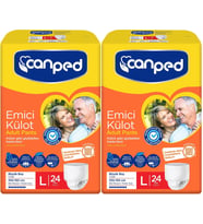 Canped Emici Külot Hasta Yetişkin Bezi L - Büyük - Large 48 Adet (2PK*24)