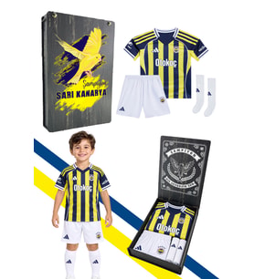 FENERBAHÇE 2025/26 ÇUBUKLU FORMA, ŞORT, ÇORAP SET UV KUTU HEDİYELİ