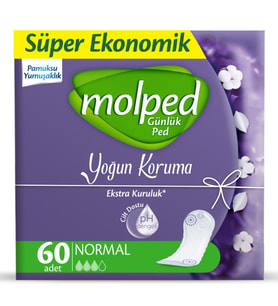 Günlük Ped Yoğun Koruma Süper Eko 60 Adet