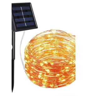 12 METRE GÜNEŞ ENERJİLİ LED 120 LED SARI IŞIK