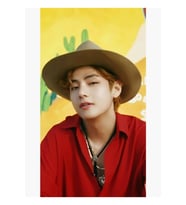 Bts V Kim Taehyung Tablo Ahşap Poster Dekoratif Kod2938