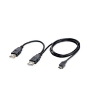Vcom USB 2.0 to Mini 5Pin Y Kablo 30 cm