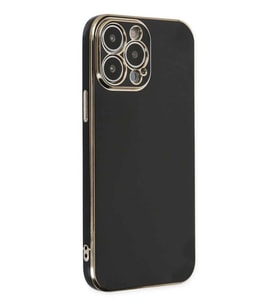 iPhone 14 Pro Kılıf Volet Silikon - Siyah