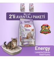 Kedi Kumu Lavanta Kokulu 10 lt - 2 Adet