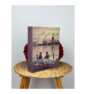 Rabsev Fotoğraf Albümü 10x15cm 200 Fotoğraf Kapasiteli Renkli Aşk Desenli Anı Albümü