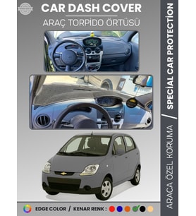 CHEVROLET SPARK (2009-2015) Torpido Örtüsü Ön Göğüs Koruma Torpido Koruma Tam Uyum Çatlamayı Önler
