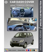 CHEVROLET SPARK (2009-2015) Torpido Örtüsü Ön Göğüs Koruma Torpido Koruma Tam Uyum Çatlamayı Önler