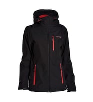 FreeCamp Woman 3/1 Softshell Ceket-SİYAH