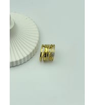 Çelik Gold Ayarlanabilir Yüzük - 25yzk154