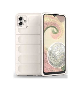 Samsung Galaxy A04 Kılıf Optimum Silikon - Krem